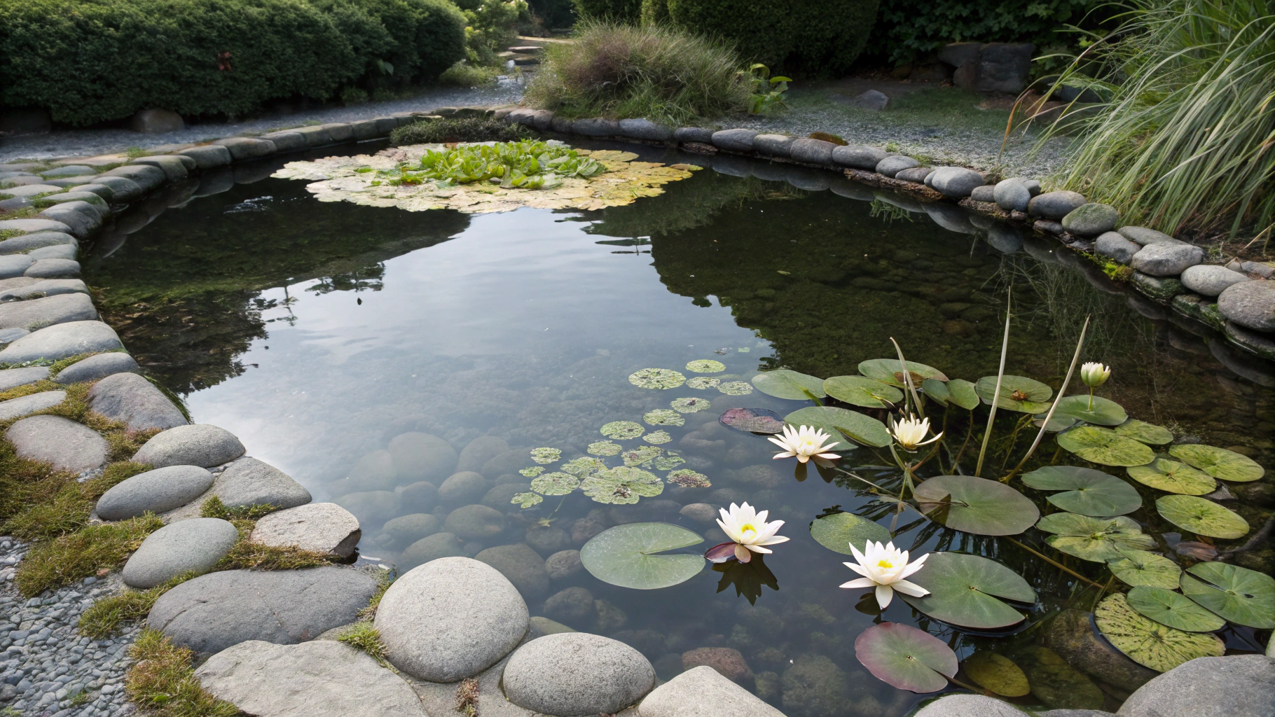 Feature Pond for Garden Retreat